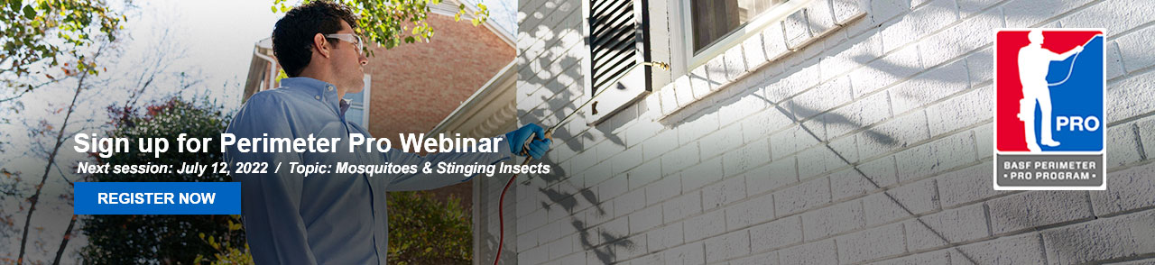 Perimeter Pro Webinar: July 12, 2022, about Mosquitoes and Stinging Insects