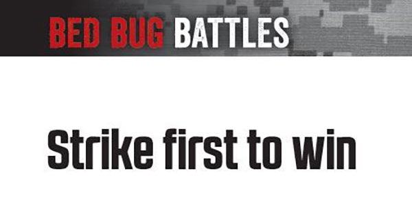 Bed bug battles